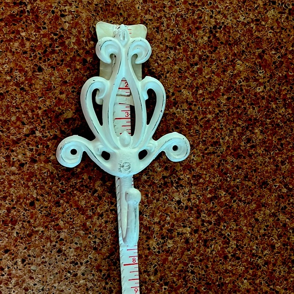 Decorative wall hooks.  Material - iron.  See picture for size. - Picture 3 of 4